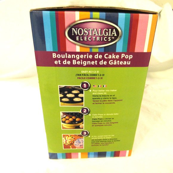 Nostalgia Kitchen Nostalgia Cake Pop And Donut Hole Bakery Poshmark